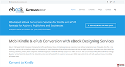 Desktop Screenshot of ebookconversion.com