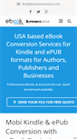 Mobile Screenshot of ebookconversion.com